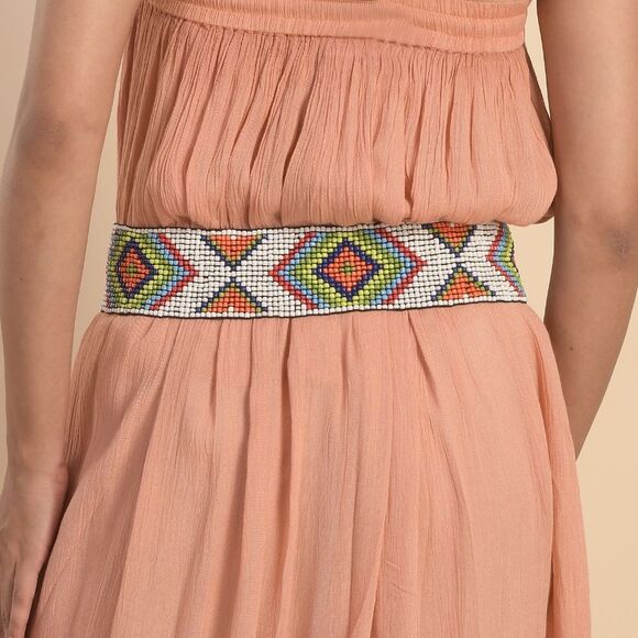 Handmade Southwestern Beaded Belt main image 4